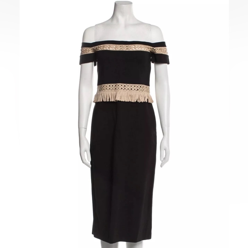 Alexis black cocktail dress. Small.